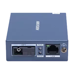 Mediaconvertor Transceiver fibra optica, Tx1310 nm/Rx1550 nm, SC Gigabit 3Km - HIKVISION DS-3D501T-3