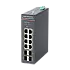 Switch 8 x RJ45 Gigabit PoE 802.3at/af/bt, 4 x SFP Gigabit, Smart Management, sina DIN - HIKVISION DS-3T1512HP-SI-8P4F