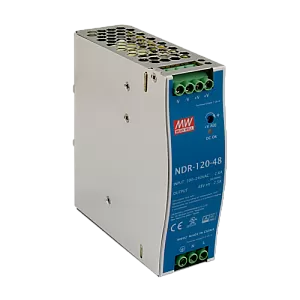 Sursa de alimentare in comutatie, 48V / 2.5A, sina DIN - MEAN WELL NDR-120-48