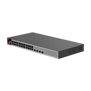 Switch 24 porturi RJ45 1G PoE+, 4 x SFP 2.5G, L2+ Cloud Management, 1U - Ruijie RG-S2915-24GT4MS-P-L