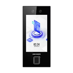Terminal control acces recunoastere faciala, ecran 4.5 inch, M1, Amprenta, WiFi, PoE - HIKVISION DS-K1T344MBFWX-E1