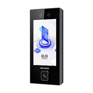 Terminal control acces recunoastere faciala, 4.5 inch touch screen, M1, WiFi, PoE - HIKVISION DS-K1T344MBWX-E1