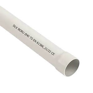 Tub PVC MUFAT D25, 750N, Halogen free, 3m - DLX TRP-805-25