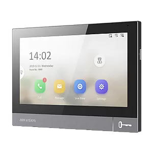 Monitor videointerfon TCP/IP, IPS LCD 7 inch touch screen, WiFi, PoE, Alarma IN - HIKVISION DS-KH8381-WTE1 Monitor videointerfon TCP/IP, IPS LCD 7 inch touch screen, WiFi, PoE, Alarma IN - HIKVISION DS-KH8381-WTE1