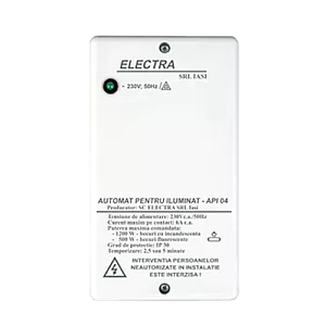 Automat pentru iluminat holurile sau scarile de bloc - ELECTRA API.11A Automat pentru iluminat holurile sau scarile de bloc - ELECTRA API.11A