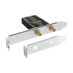 Adaptor PCI-E Bluetooth 5.4, Wi-Fi 7, BE9300 Tri-Band, 2 x Antene High-Performance - TP-Link ArcherTBE552E Adaptor PCI-E Bluetooth 5.4, Wi-Fi 7, BE9300 Tri-Band, 2 x Antene High-Performance - TP-Link ArcherTBE552E