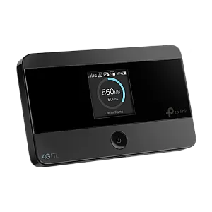 Router portabil 4G, Wi-Fi 4, Nano SIM, microSD, Baterie 2100 mAh - TP-Link M7350