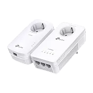 Kit Powerline AV1300, Passthrough, Wi-Fi 5, AC1200 Dual-Band, 3+1 x RJ45 Gigabit - TP-Link TL-WPA8631PKIT