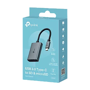 Cititor carduri UA430C, USB 3.0 Type-C la SD/microSD, UHS-I - TP-Link UA430C