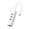 Adaptor USB Type-C la RJ45 Gigabit, 3 x USB 3.0 - TP-Link UE330C – TP-LINK UE330C