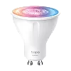 Bec LED smart Wi-Fi, RGB, 2200-6500K, intensitate ajustabila, 350 lm, GU10 - TP-Link Tapo TapoL630 – TP-LINK TapoL630