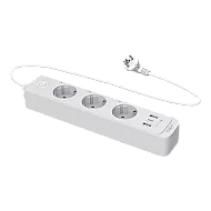 Prelungitor Wi-Fi Smart, 3 prize, 1 x USB-C, 2 x USB-A - TP-Link Tapo TapoP300