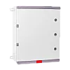 Cutie distributie IP67 din ABS gri, usa mata, placa metalica, 400x500x180 mm PD405018 – Plastim PD405018