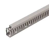 Canal cablu perforat 40x40 mm, cu capac, 2m - DLX PVCP-407-40