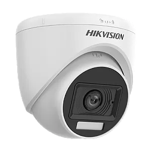 Camera analog 4K, lentila 2.8mm, IR 20m, WL 20m, TVI/AHD/CVI/CVBS - HIKVISION DS-2CE76U0T-LPF-2.8mm