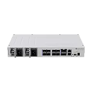Switch 2 x QSF28 100G, 8 x SFP28 25G, 2 x RJ45 100 Mbps, 802.3bt PoE In, 1U - MikroTik CRS510-8XS-2XQ-IN