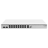 Switch 2 x QSF28 100G, 16 x SFP28 25G, 2 x RJ45 100 Mbps, 1U - MikroTik CRS518-16XS-2XQ-RM