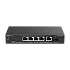 Switch 4 x RJ45 2.5G PoE, 1 x SFP+ 10G, 1 x RJ45 2.5G, Cloud Management - Ruijie Reyee RG-ES206MG-P