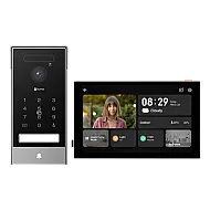 Videointerfon 4K, recunoastere faciala, scanare biometrica a palmei, monitor 8', IR, Wi-Fi6 - EZVIZ CS-HP7(4K, Palm)