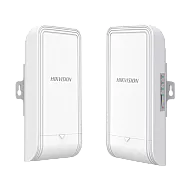 Set Bridge wireless 2.4GHz, 300Mbps, 1 km, 7dBi, PoE IN/OUT, Management - HIKVISION  DS-3WF1000-EI-2N-P
