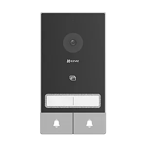 Kit video-interfon 2 familii, 2 x monitor tactil 7', camera 2K, audio, IR 6m, Wi-Fi6 - EZVIZ CS-HP7(3MP,2-Family Kit)