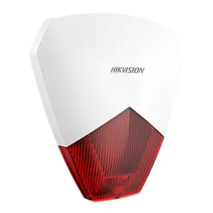 Sirena cablata AX PRO de exterior cu flash, led Rosu, IP54 - HIKVISION DS-PS1-R