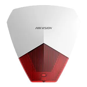 Sirena cablata AX PRO de exterior cu flash, led Rosu, IP54 - HIKVISION DS-PS1-R