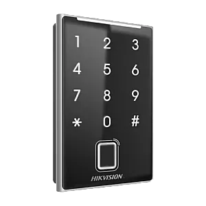 Cititor de proximitate MIFARE, amprenta, tastatura integrata, Bluetooth, Wiegand, RS485 - HIKVISION DS-K1109DKFB