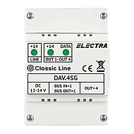 Doza derivatie video DAV.4SG Classic 4 iesiri - ELECTRA DAV.4SG