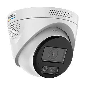 Camera IP, 4MP, lentila 2.8mm, IR 30m, WL 30m ColorVu3, Audio, alarma audio+strobo - HIKVISION DS-2CD1347G3H-LIUF-SL-2.8mm