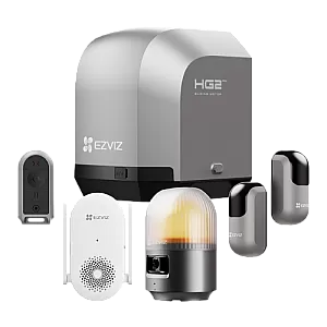Kit automatizare poarta culisanta 600Kg/8m, Wi-Fi, camera rezolutie 2K, alarma, sirena - EZVIZ CS-HG2-R100-60HC(Pro)