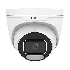 Camera IP Wise-ISP ColorHunter, 4MP, lentila 2.8mm, WL 30m, Mic, Alarm, PoE, Color 24/7, IK10 - UNV IPC3634SE-ADF28K-WP-I1