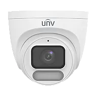 Camera IP Wise-ISP ColorHunter, 4MP, lentila 2.8mm, WL 30m, Mic, PoE, MicroSD, Color 24/7 - UNV IPC3624LE-ADF28K-WP-L