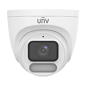 Camera IP Wise-ISP ColorHunter, 4MP, lentila 2.8mm, WL 30m, Mic, PoE, MicroSD, Color 24/7 - UNV IPC3624LE-ADF28K-WP-L