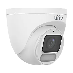 Camera IP Wise-ISP ColorHunter, 4MP, lentila 2.8mm, WL 30m, Mic, PoE, MicroSD, Color 24/7 - UNV IPC3624LE-ADF28K-WP-L