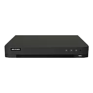 DVR AcuSense 4 ch., 5MP + 4 ch. IP 4K, Audio bidirectional - HIKVISION iDS-7204HUHI-M1-XT