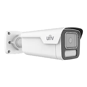 Camera IP Wise-ISP ColorHunter, 8MP, lentila 2.8mm, WL 40m, Alarma, Mic, PoE, Color 24/7, IK10 - UNV IPC2B18SE-ADF28K-WP-I1