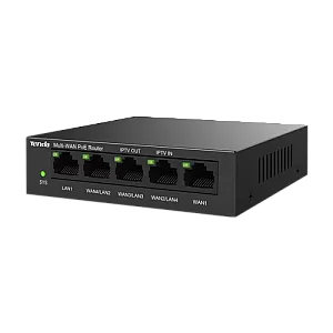 Router 5 x RJ45 1G (4 x PoE Out 802.3af/at), Multi-WAN, Cloud Managed - TENDA G0-5G-PoE