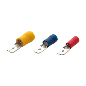 Terminale izolate de tip tata, sec. transversala 1.5-2.5mm, latimea soclului 0.8x4.75mm, 200buc/set PFE-2488