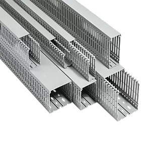 Canal cablu perforat 25x40mm, 2 metri - Plastim PDK2540
