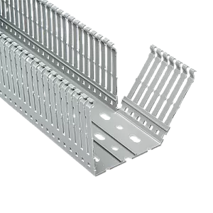 Canal cablu perforat 25x40mm, 2 metri - Plastim PDK2540