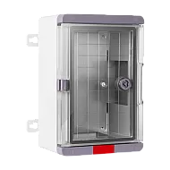 Cutie distributie IP67 din ABS gri, usa transparenta, placa metalica, 300x400x170mm PS304017 Cutie distributie IP67 din ABS gri, usa transparenta, placa metalica, 300x400x170mm PS304017