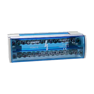 Bloc de distributie electrica, 2x15 poli, 125A - Plastim PDB215