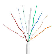 Cablu UTP, cat 6E, cupru integral, LSZH, cutie 305 metri, DCA - UNV UV-UTP6-300-BC24AWG-DCA-B-W