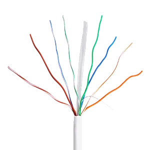 Cablu UTP, cat 6E, cupru integral, LSZH, cutie 305 metri, DCA - UNV UV-UTP6-300-BC24AWG-DCA-B-W