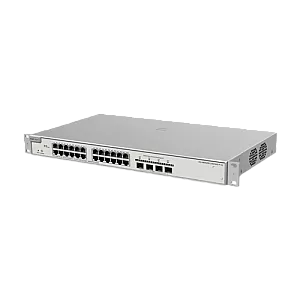 Switch L3, 24 x RJ45 1G PoE+, 4 x SFP+ 10G, Cloud Management - Ruijie Reyee RG-NBS5200-24GT4XS-P-V2