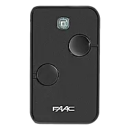 Telecomanda 2 canale, XTO2, SLH-SL-DS-RC, 433 si 868MHz, negru - FAAC XT0SLH-787032
