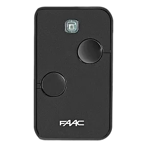 Telecomanda 2 canale, XTO2, SLH-SL-DS-RC, 433 si 868MHz, negru - FAAC XT0SLH-787032