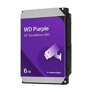 Hard disk 6TB - Western Digital PURPLE WD64PURZ