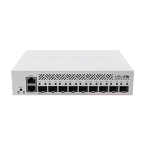 Switch L3, 5 x SFP 1G, 4 x SFP+ 10G, 1 x RJ45 1G, PoE In af/at, 1U - Mikrotik CRS310-1G-5S-4S+IN